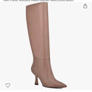 Marc fisher taupe knee high boots